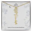 Birth month Celestial Name Necklace (Silver)