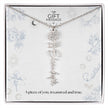 Birth month Celestial Name Necklace (Silver)
