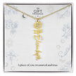 Birth month Celestial Name Necklace (Silver)
