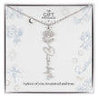 Birth month Celestial Name Necklace (Silver)