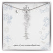 Birth month Celestial Name Necklace (Silver)