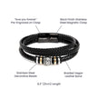 Fathers Day Touchdown Tribal bracelet