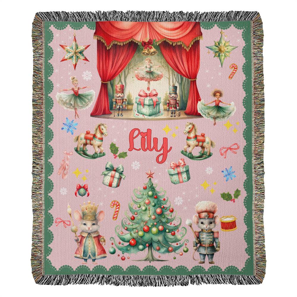 Nutcracker woven Blanket