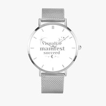 Load image into Gallery viewer, Manifestation Silver Quartz Watch
