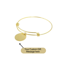 Load image into Gallery viewer, Senti Custom Engraved bangle
