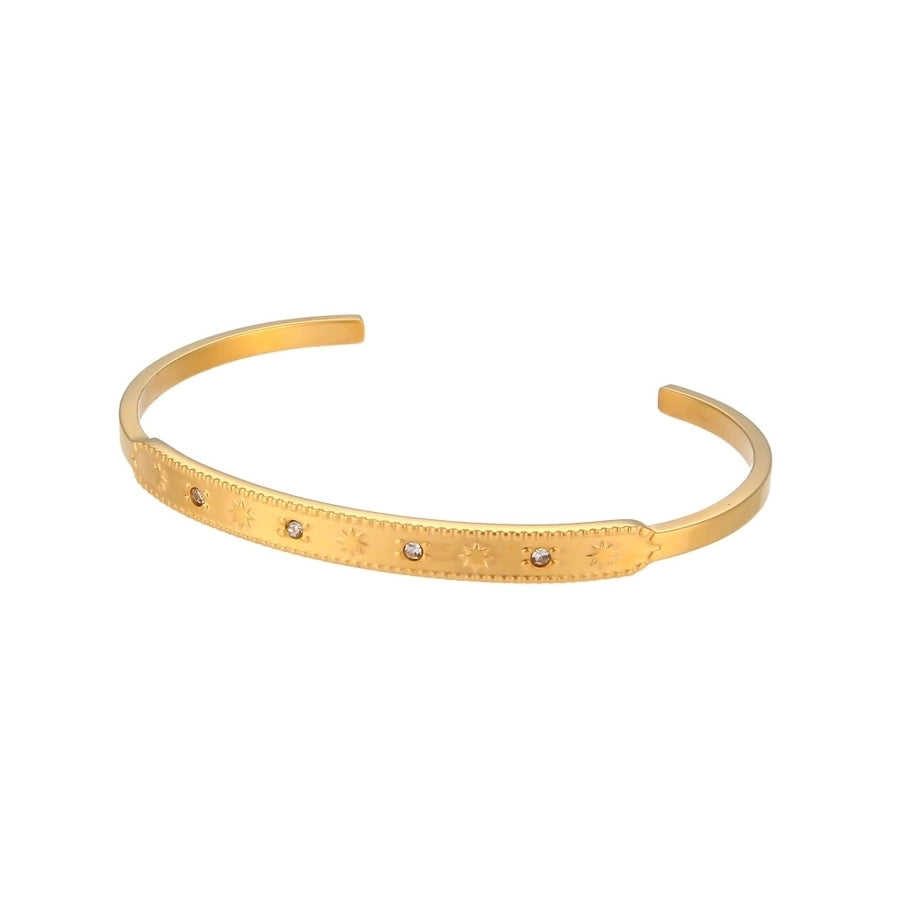 SELENA Gold Bangle