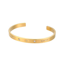 Load image into Gallery viewer, SELENA Gold Bangle
