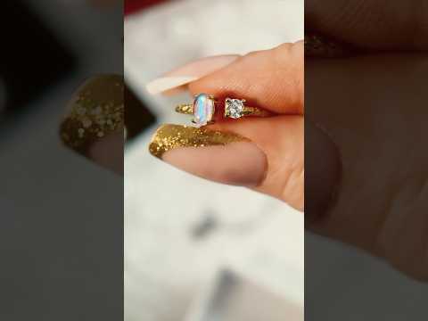 Aura Opal Ring from the Gift message 