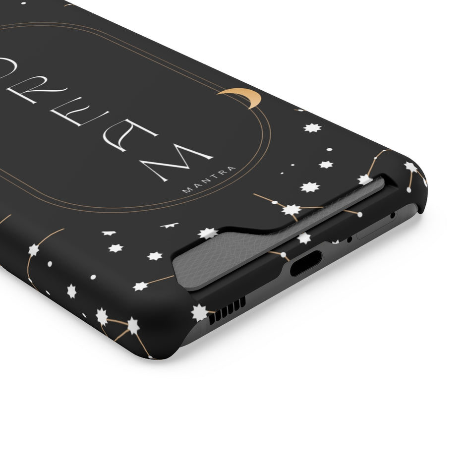 Mantra Dream Phone Case With Card Holder
