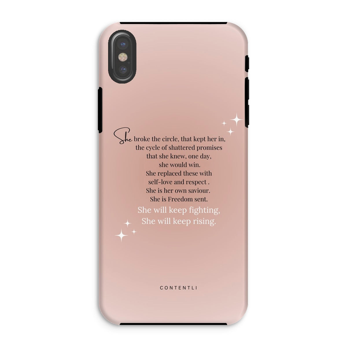 She strength Tough Phone Case