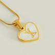 Ellie Pearl Monogram Necklace