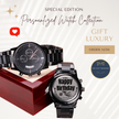 Gift Message Biker Personalized Watch