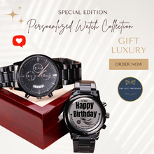 Load image into Gallery viewer, Gift Message Biker Personalized Watch
