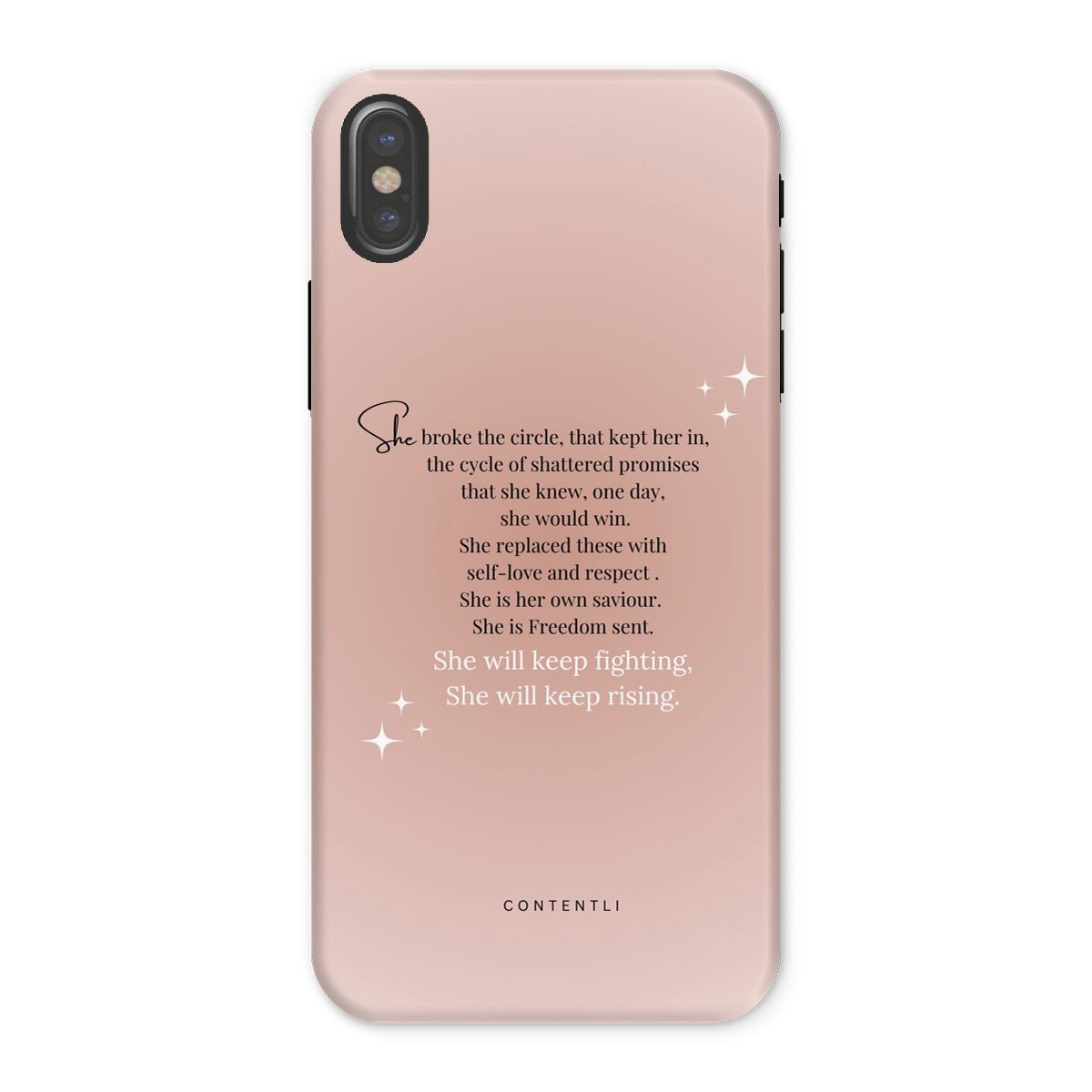 She strength Tough Phone Case