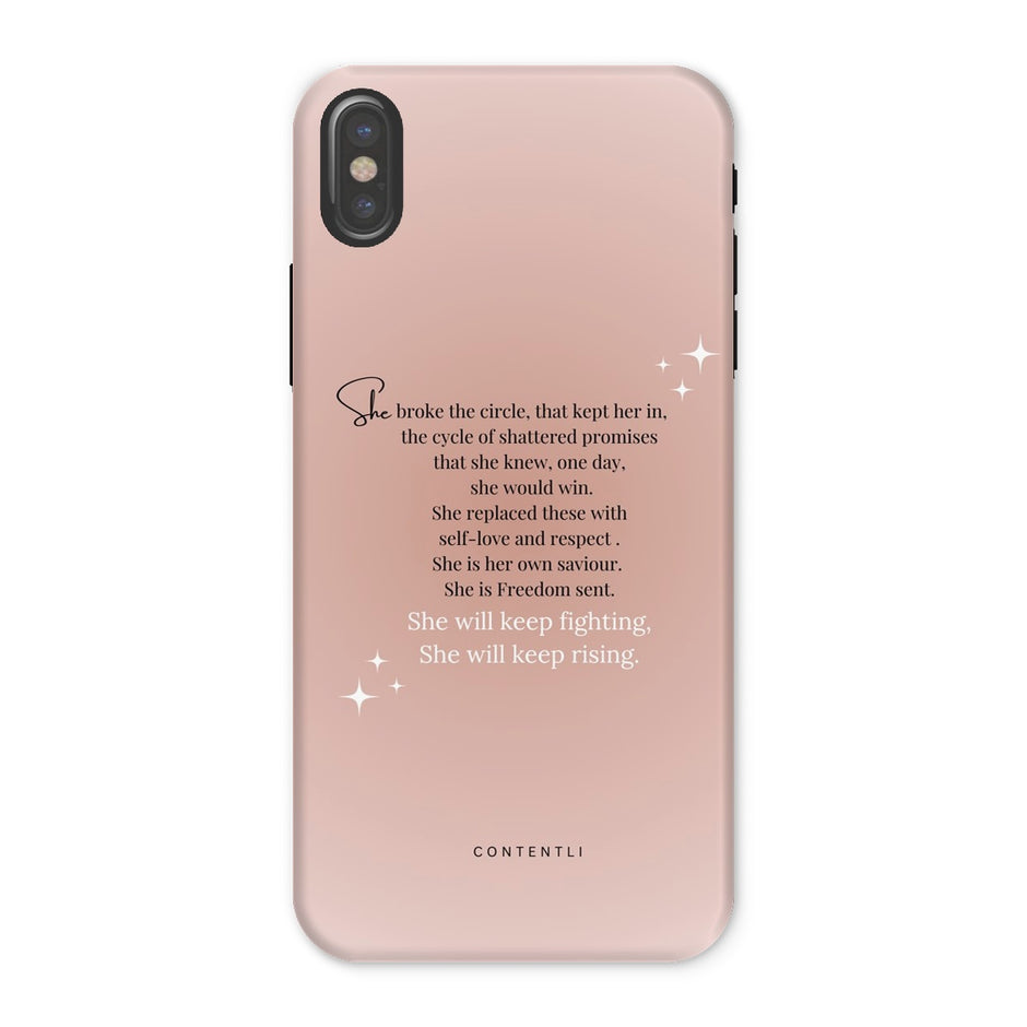 She strength Tough Phone Case