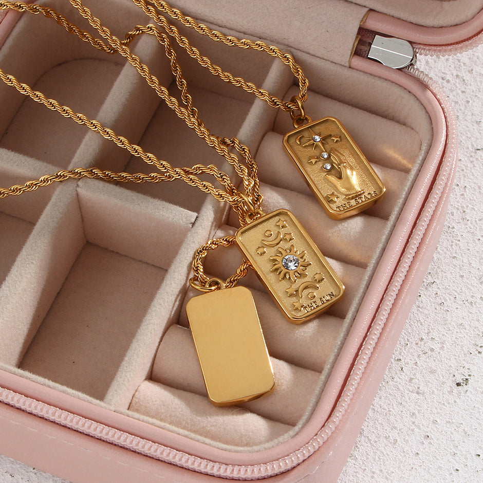 The Gift Message  Oracle Tarot Necklace 