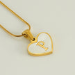 Ellie Pearl Monogram Necklace