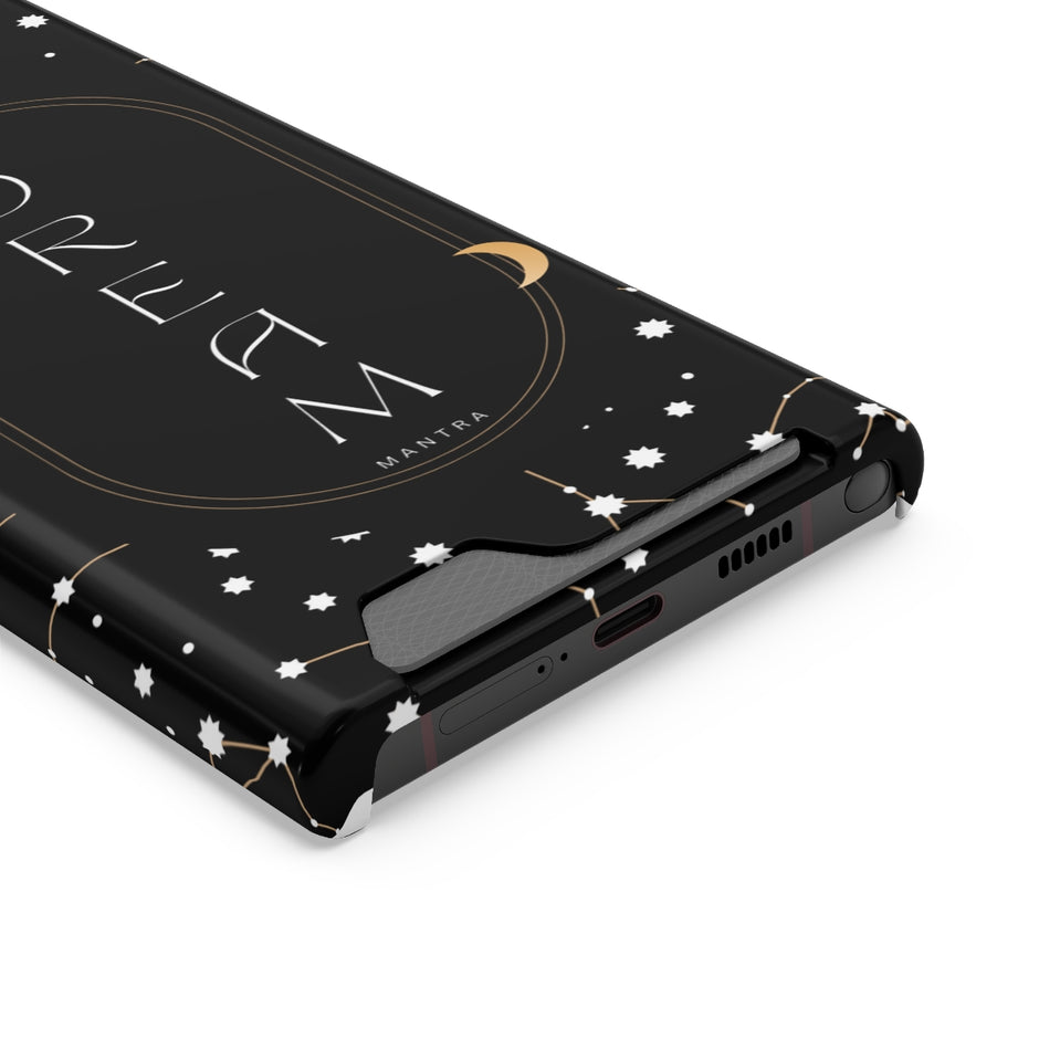 Mantra Dream Phone Case With Card Holder