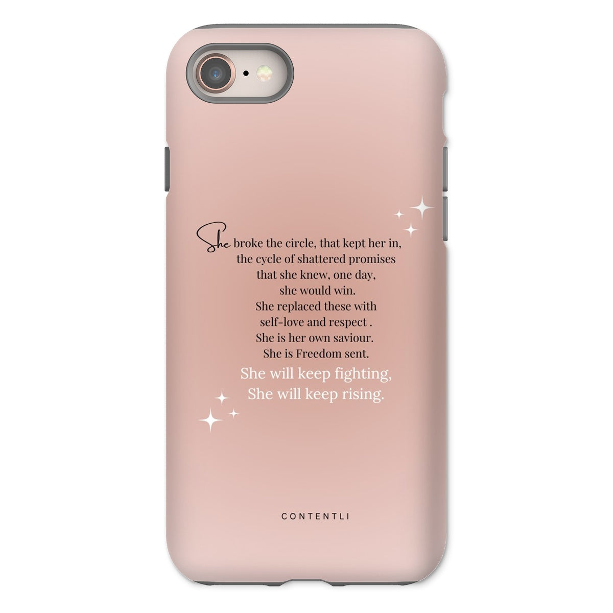 She strength Tough Phone Case