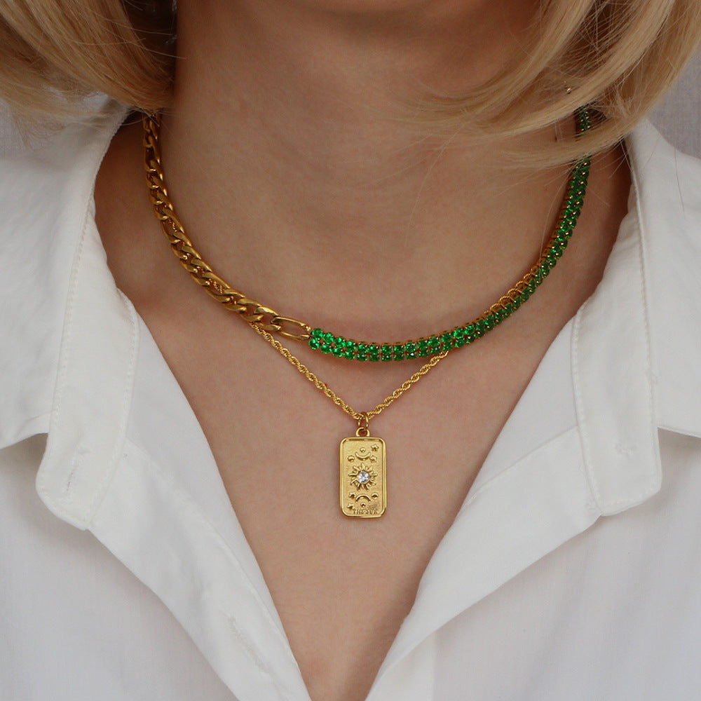 The Gift Message  Oracle Tarot Necklace 