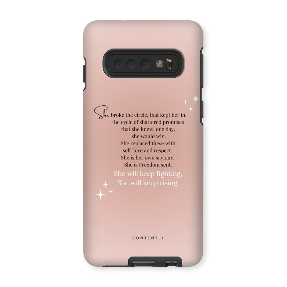 She strength Tough Phone Case