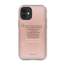 Load image into Gallery viewer, She strength Tough Phone Case
