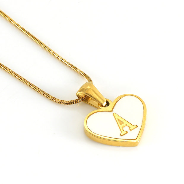 Ellie Pearl Monogram Necklace