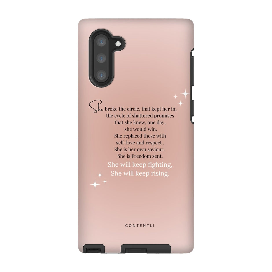 She strength Tough Phone Case