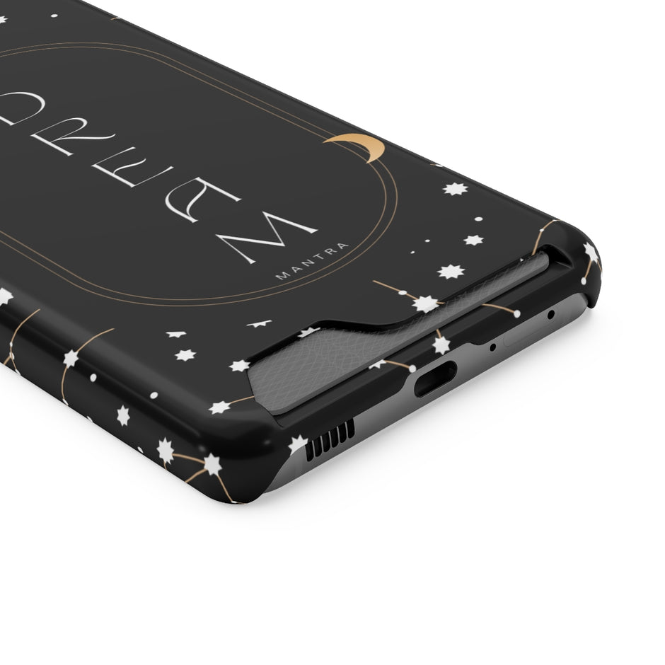 Mantra Dream Phone Case With Card Holder