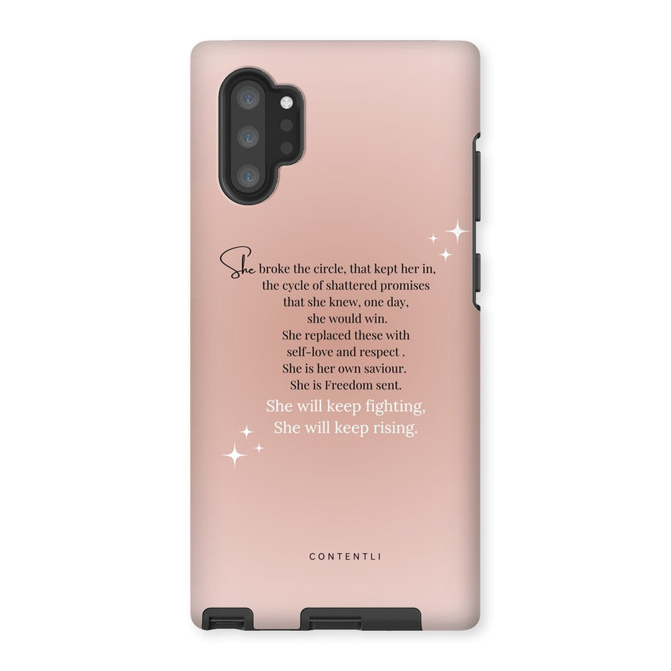 She strength Tough Phone Case