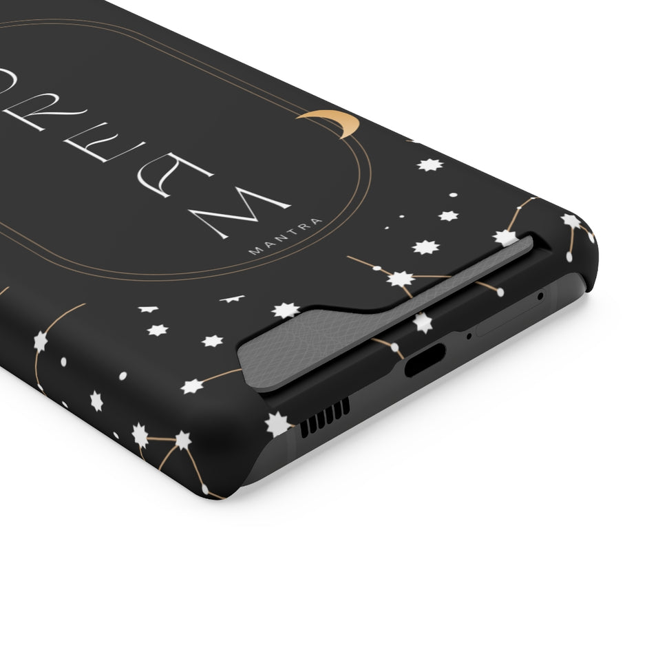 Mantra Dream Phone Case With Card Holder
