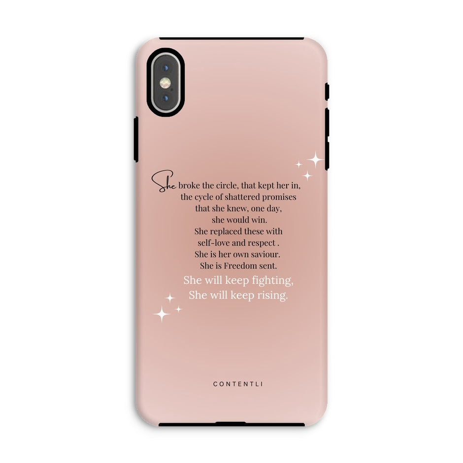 She strength Tough Phone Case