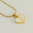 Ellie Pearl Monogram Necklace