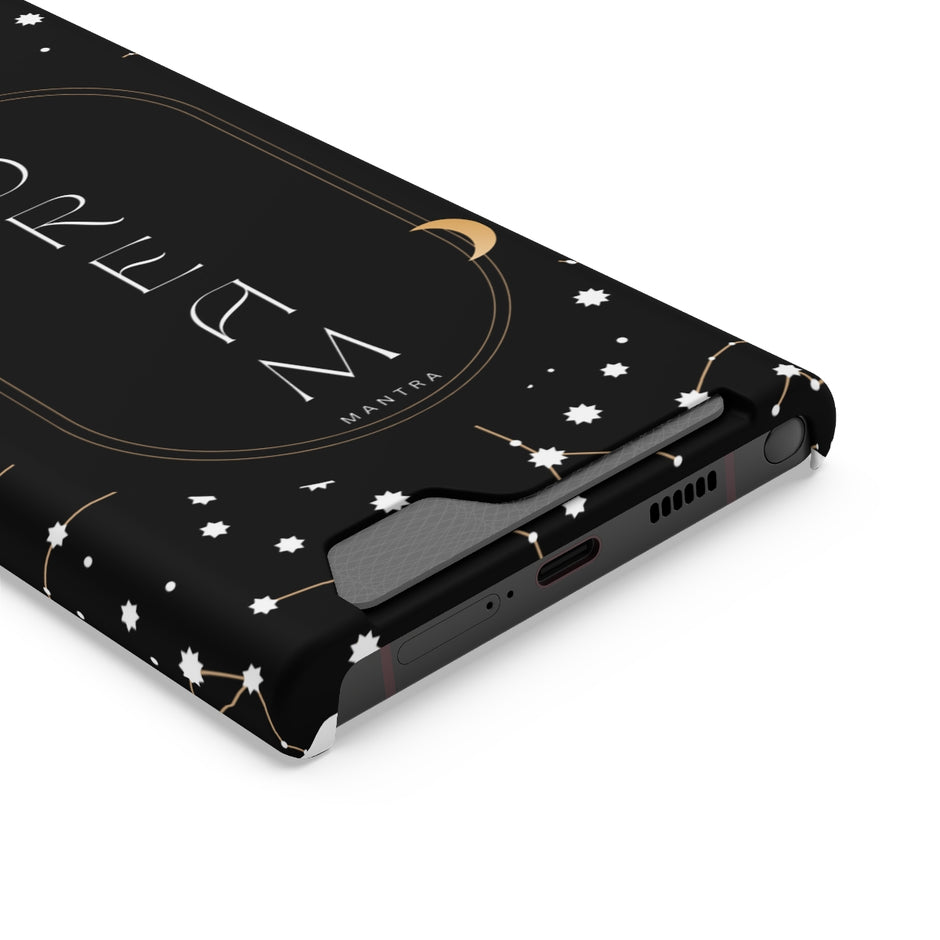 Mantra Dream Phone Case With Card Holder