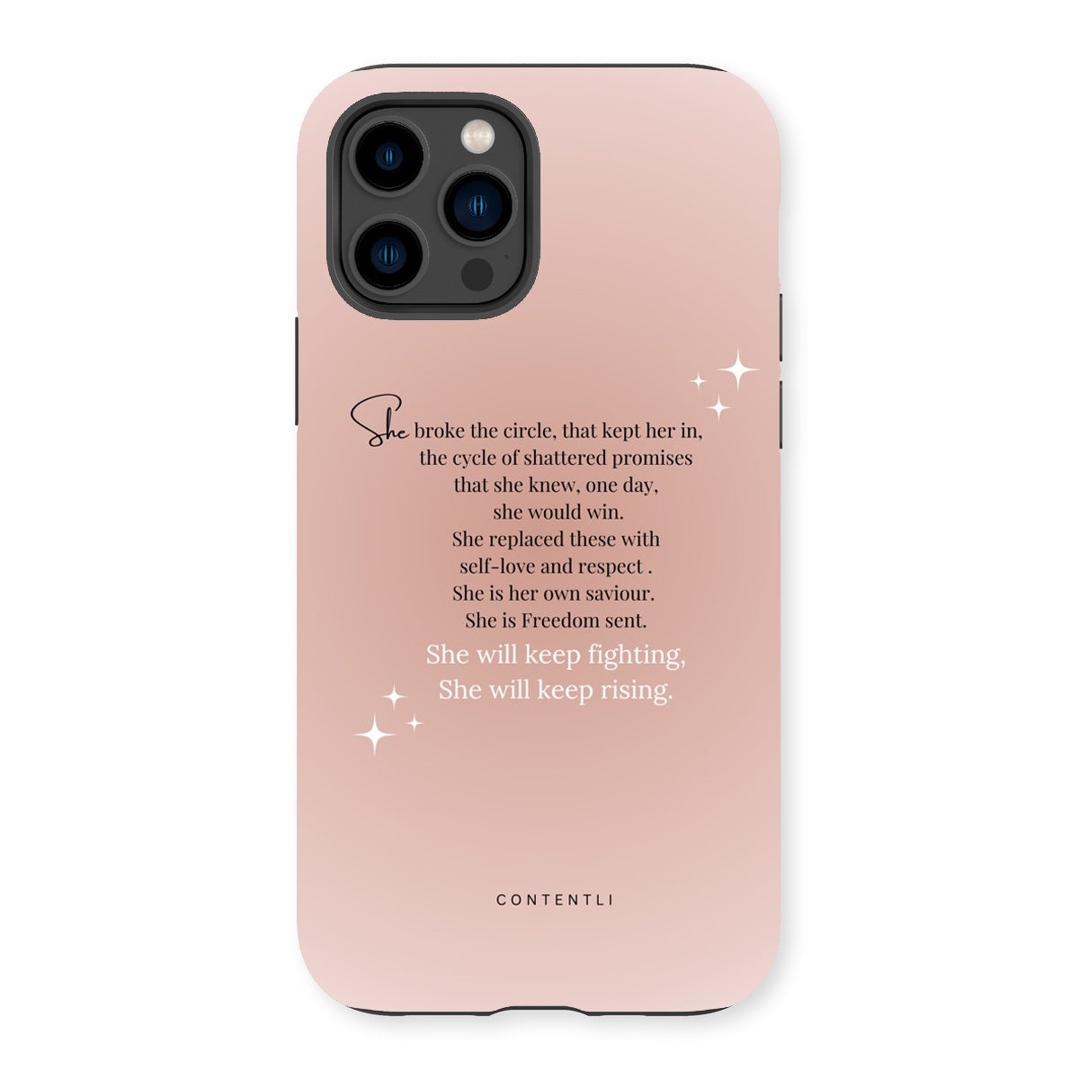 She strength mental health phone case1