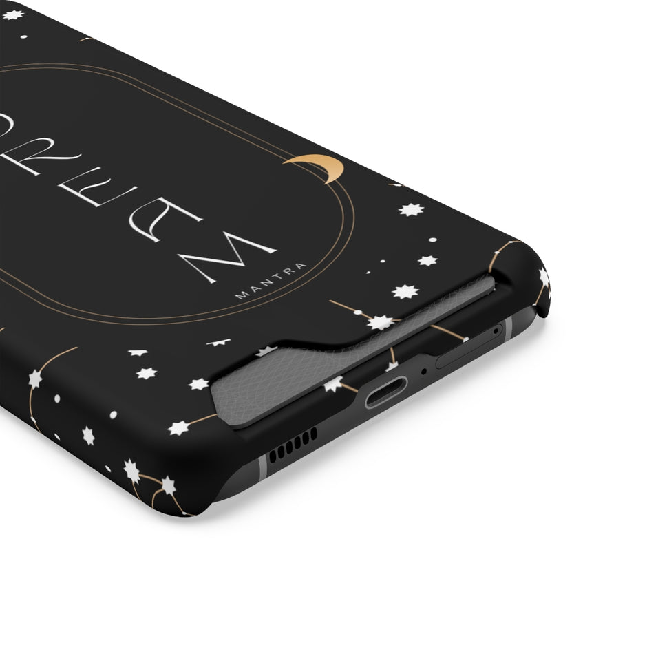 Mantra Dream Phone Case With Card Holder