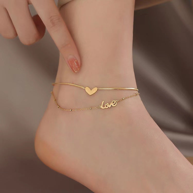 Love language Anklet