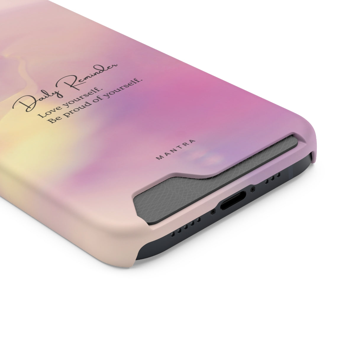 She Mantra Love yourself Phone Case