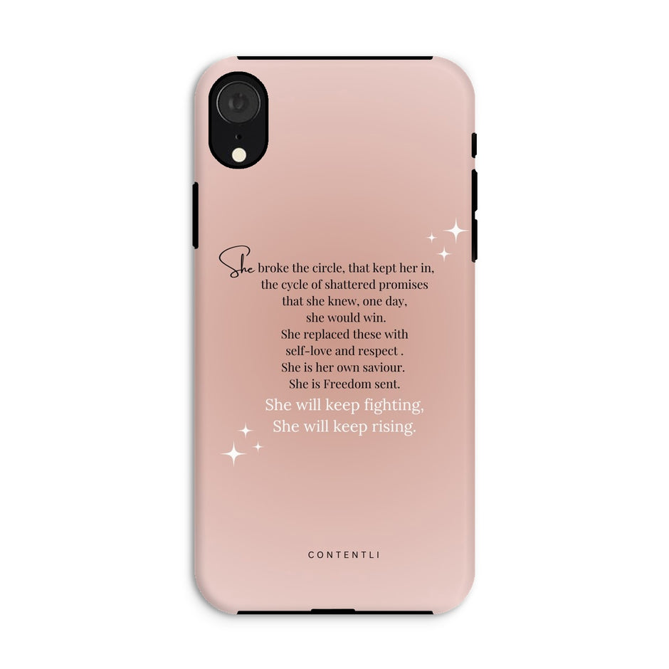 She strength Tough Phone Case