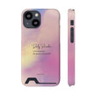 She Mantra Love yourself Phone Case