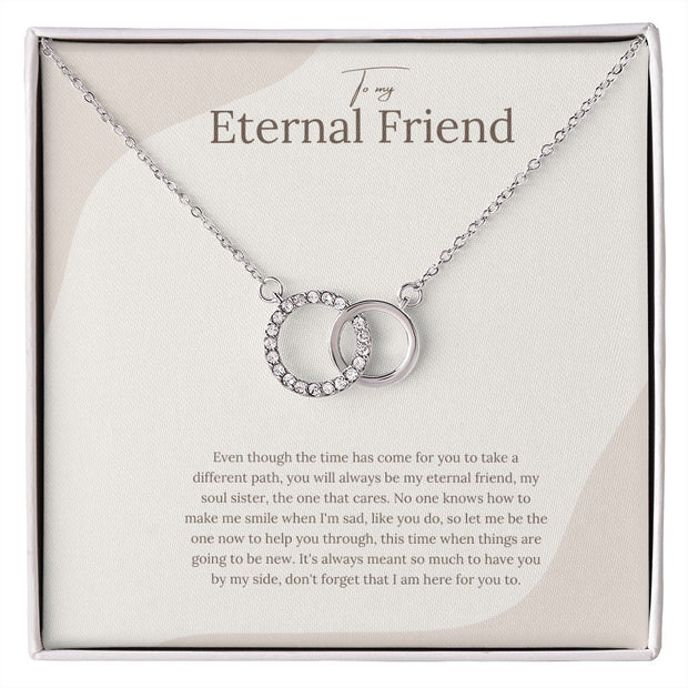 Best Friend Gift Message Necklace