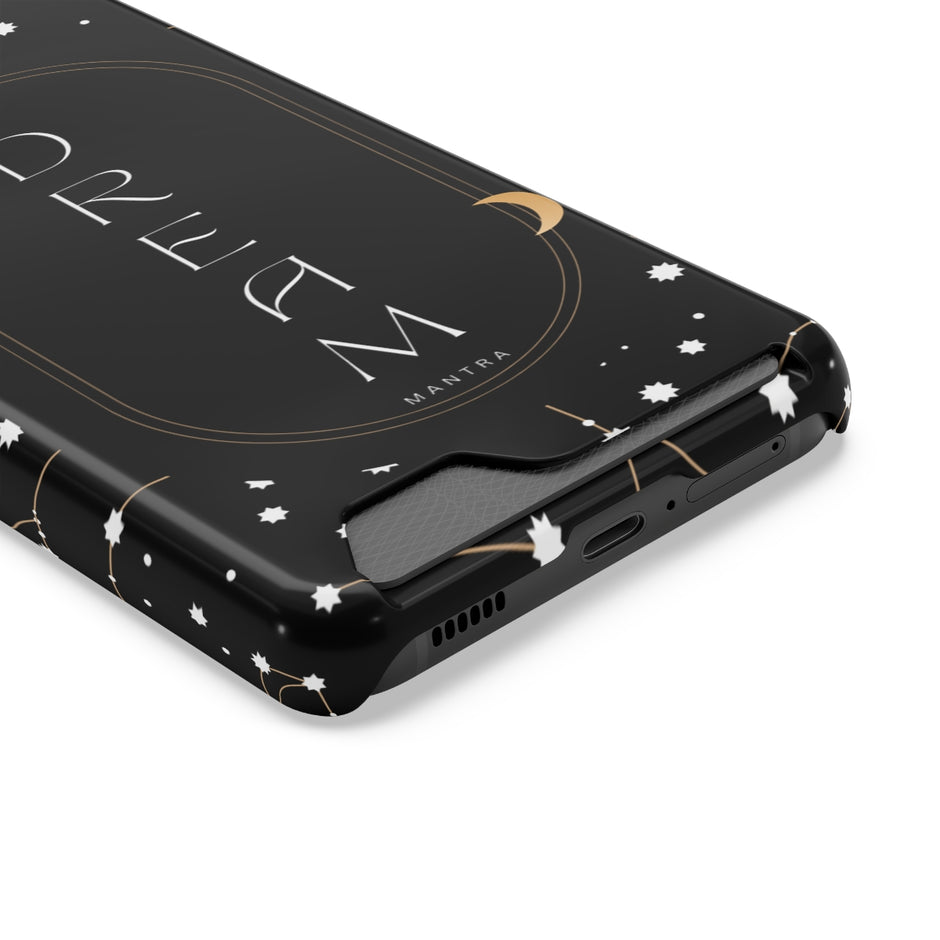 Mantra Dream Phone Case With Card Holder