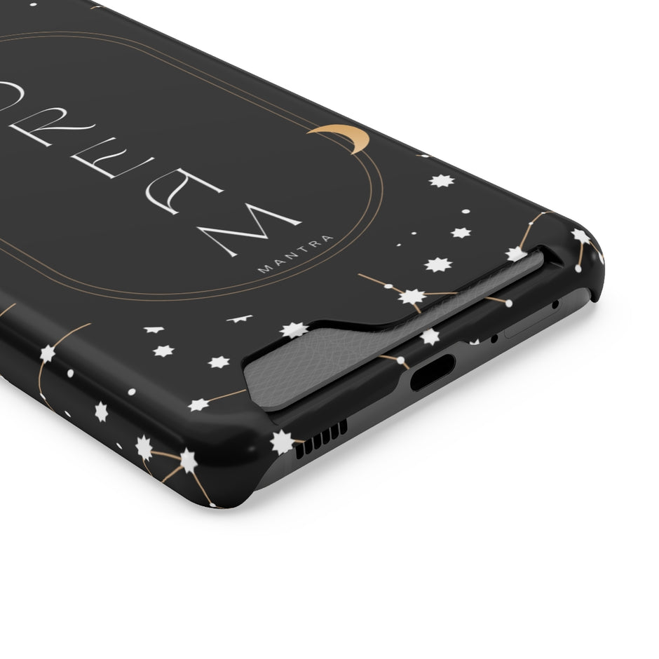 Mantra Dream Phone Case With Card Holder