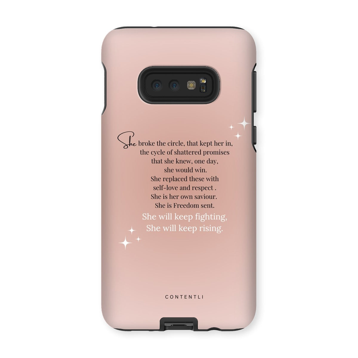 She strength Tough Phone Case