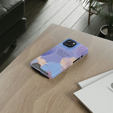 Load image into Gallery viewer, Mantra Self belief Cloud Phone Case With Card Holder
