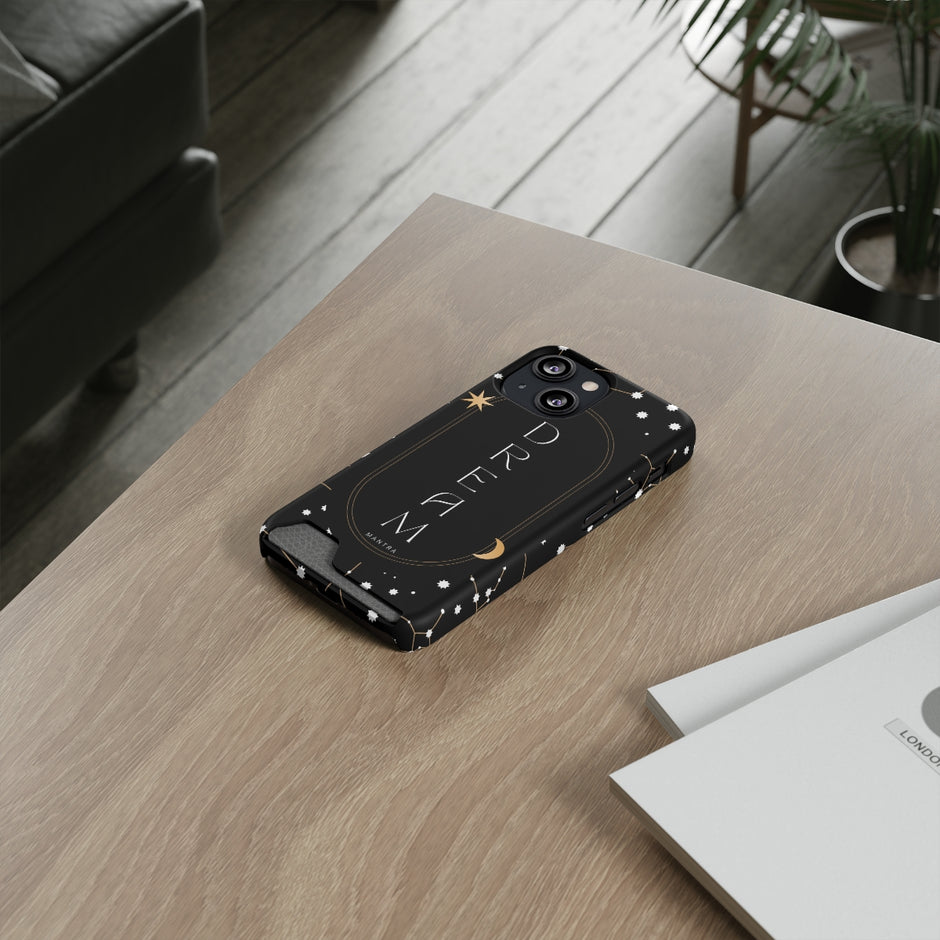 Mantra Dream Phone Case With Card Holder