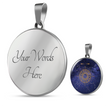 GIft Message Zodiac necklace