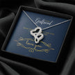 Gift message pendant for girlfriend