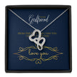 Gift message pendant for girlfriend