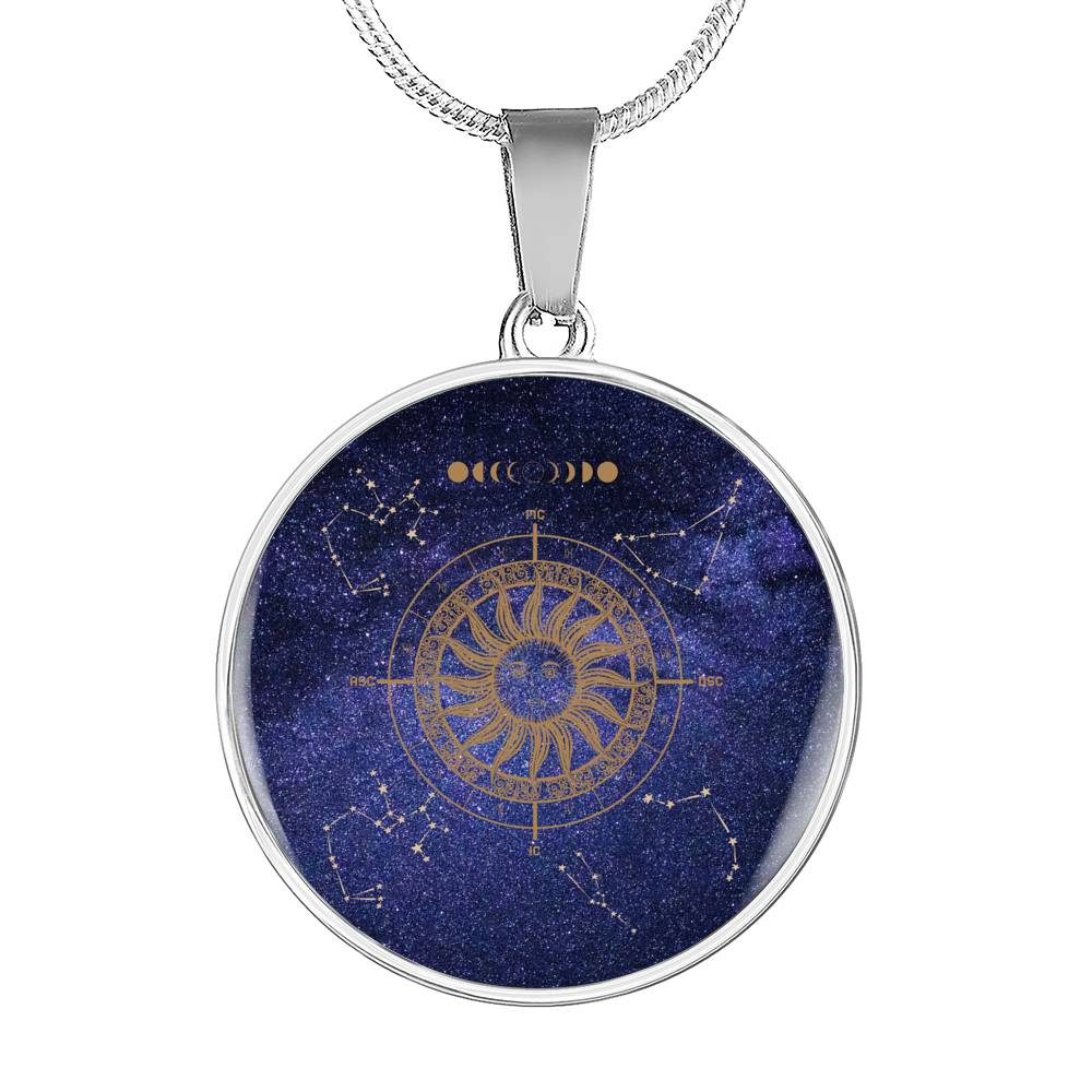 GIft Message Zodiac necklace